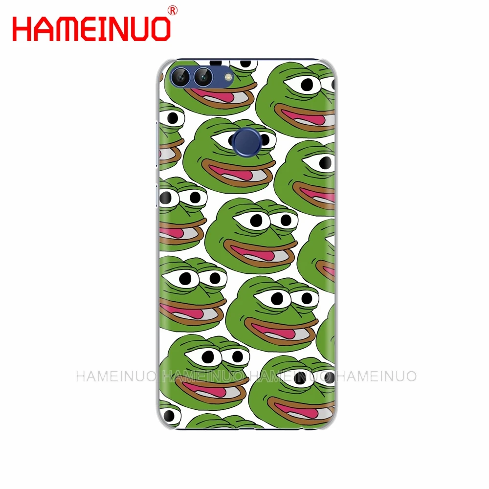 Милый лягушка Meme животное Забавный мобильный телефон чехол для huawei Honor 7C Y5 Y625 Y635 Y6