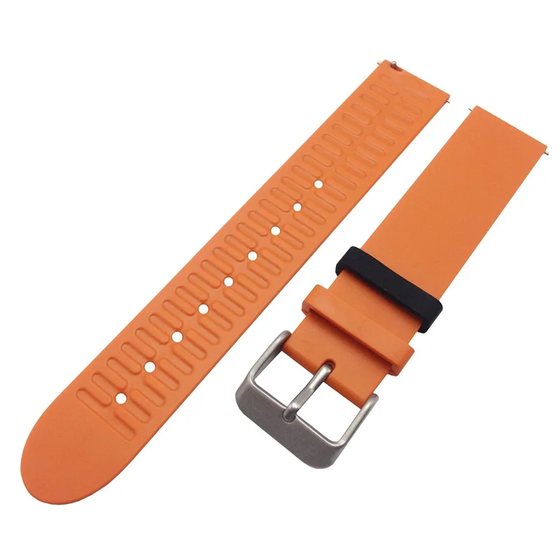 Ремешок для часов Withings Activite/steel/Pop, ширина 18 мм, быстросъемный ремешок для huawei B5/xiaomi Watch/Garmin Active S - Цвет ремешка: Orange