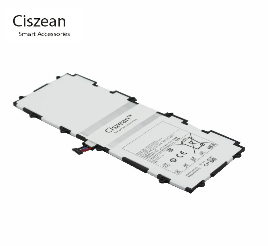 Сменный аккумулятор Ciszean 10x7000 мАч SP3676B1A(1S2P) для Samsung Galaxy Tablet Tab 2 Note 8. 0 P5100 P5110 P7500 P7510