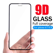 25 шт Полный Клей закаленное стекло покрытие экрана 0,26 мм Защитная пленка для iphone 11 pro XR XS max