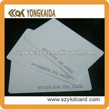 100 шт./лот EM4305 белый RFID Card/контроля доступа карты