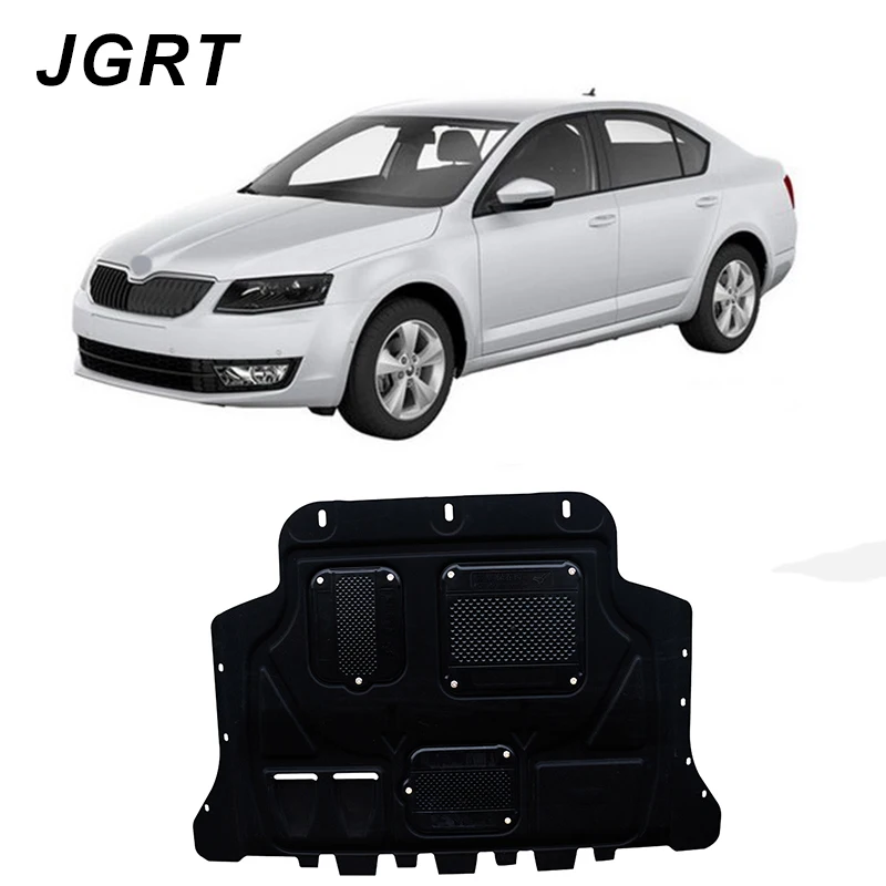 Стайлинг автомобиля для Skoda Octavia пластиковая стальная защита двигателя 2015-2017