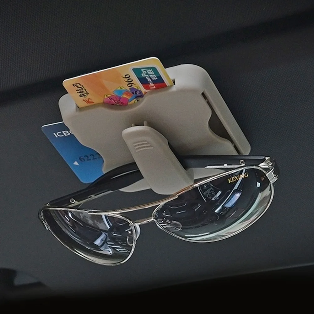 New Sun Visor Car Card Holder ID Card Credit Card Visor Organizer with