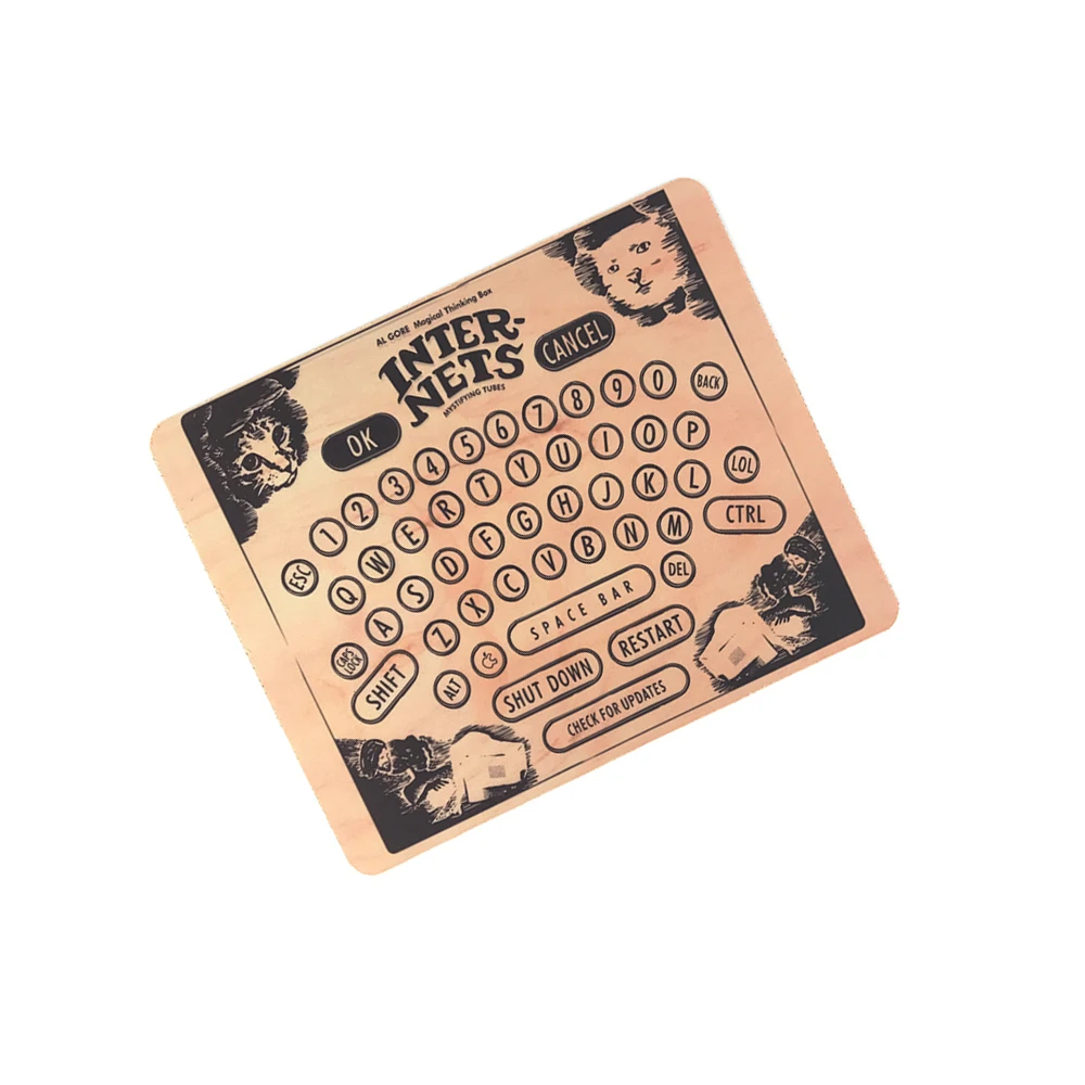 Топ продаж роскошная печатная Ouija доска изготовленная на заказ нескользящая