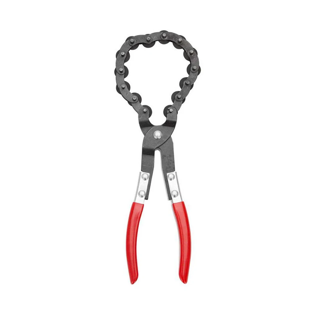 

Sheet Metal Tool metal tools Muffler cutter Exhaust Pipe Cutter Chain Type with 14 Cutter head Wheels Multifunctional Use