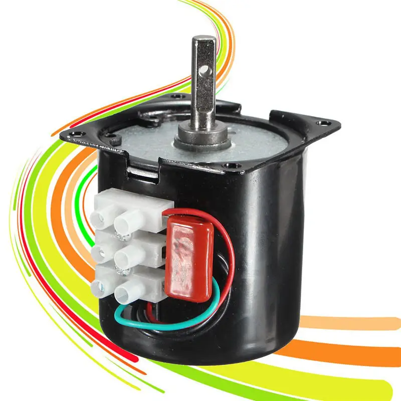 

60KTYZ 220V 14W Permanent Magnetic Synchronous Motor Gear Machine 50Hz 110R/min Motor Accessories