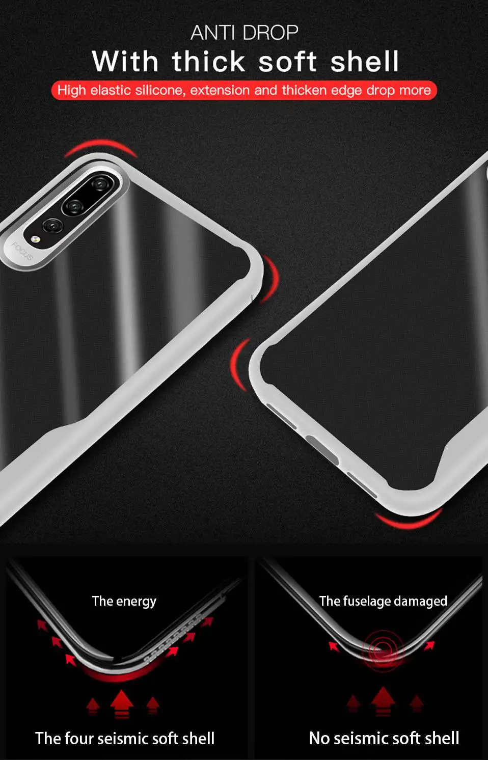 Phone Case For Huawei P20 P30 Lite Pro Cover Soft Silicone Case For Huawei P8 P9 Lite 2017 Mini Y3 Y5 2018 Y9 P Smart 2019 Coque (5)