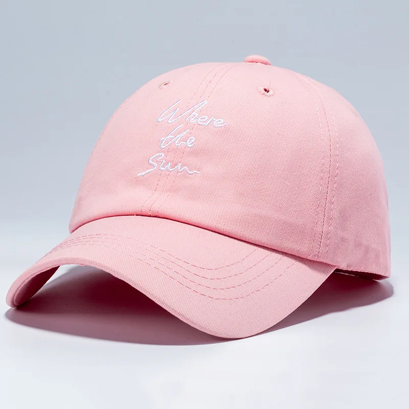 Student Embroidery Letter Hop Hat Concise Restore Ancient Ways Motion Along Bend Baseball Men And Women Cotton Peaked Cap | Спорт и