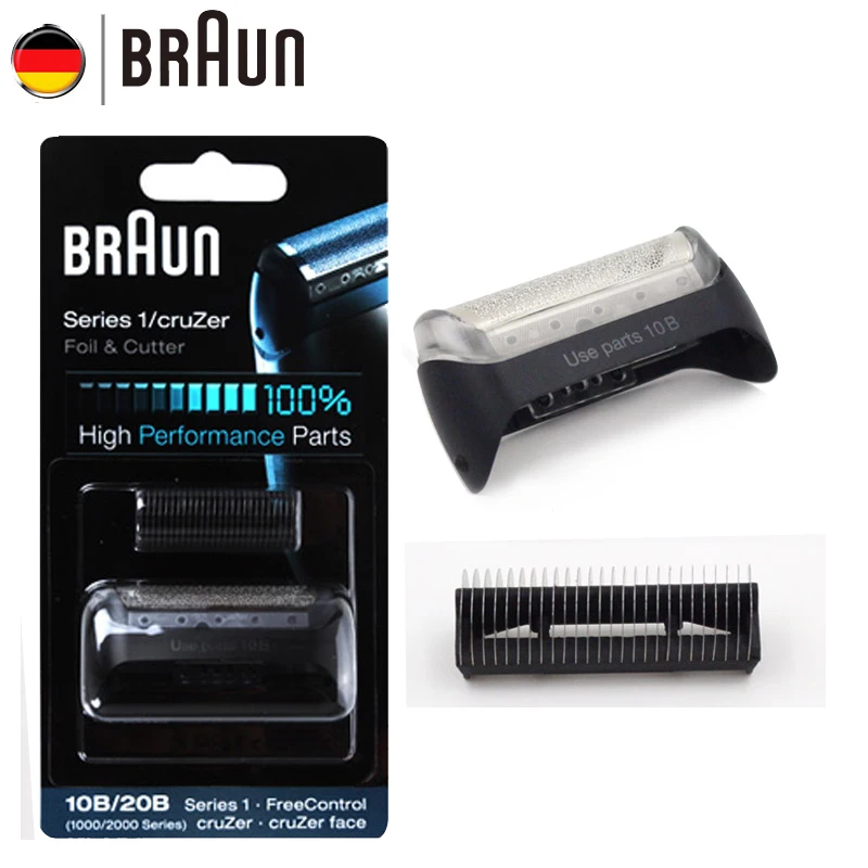 Comprar Maquinilla de afeitar eléctrica Braun blab 10B 20B para hombres maquinilla de afeitar eléctrica (serie 1000 2000) Reemplazo (180 190 1775 1735 2675 5728 5729)