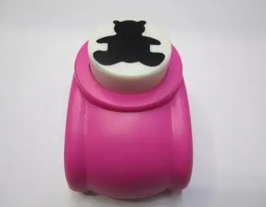 

free shipping 2-2.5cm bear shape shape EVA foam hole punch paper punch handmade ,Scrapbook puncher diy toy