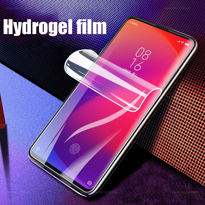 

9D Soft Glass Hydrogel Film For Xiaomi Mi CC9 9 9T Pro Mi 9X Mi9 Mi9X Micc9 Transparent Film Ultra Thin Screen Protector