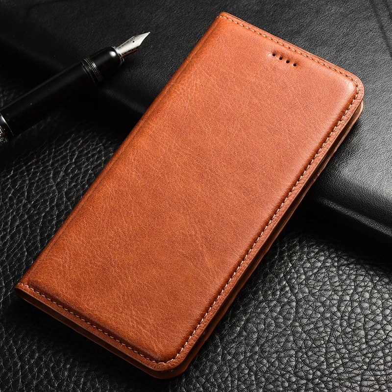 

Vintage Leather Case For Lenovo Vibe P1m P1ma40 Luxury Mobile Phone Retro Flip Cover Leather Case & Kickstand Function
