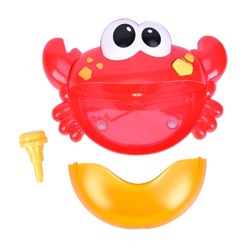 Смешная музыка Краб пузырьковый воздуходувка машина Электрический автоматический Краб пузырьковый чайник детская Ванна Игрушки для улицы игрушки для ванной рождественские подарки