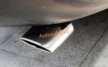 

not fit for V6 Model Rear Exhaust Muffler Trim Tail Pipe End tip Cover For Mitsubishi Outlander 2013 - 2016