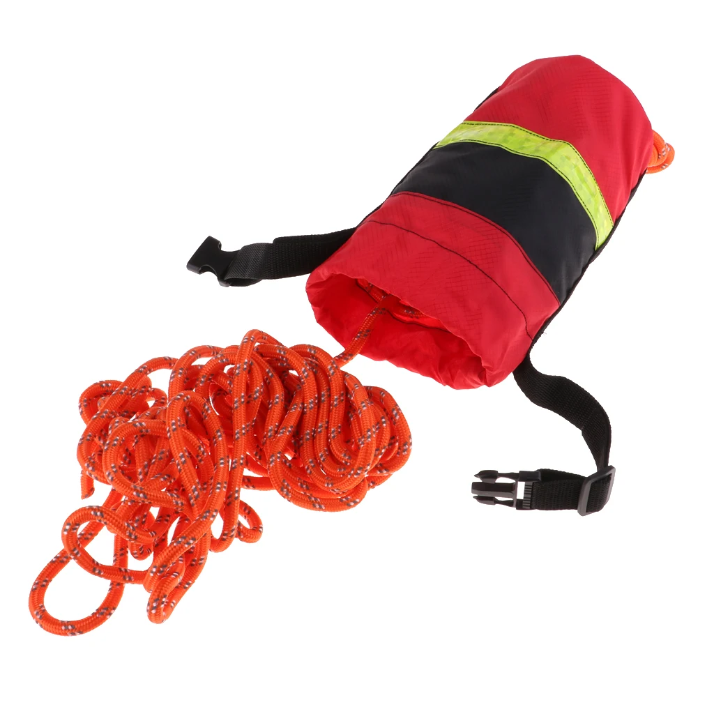Throw Bag Safety Device Kayak & Boat Emergency Rescue Brightly Colored Easy to Identify Throw Bags Rescue Rope