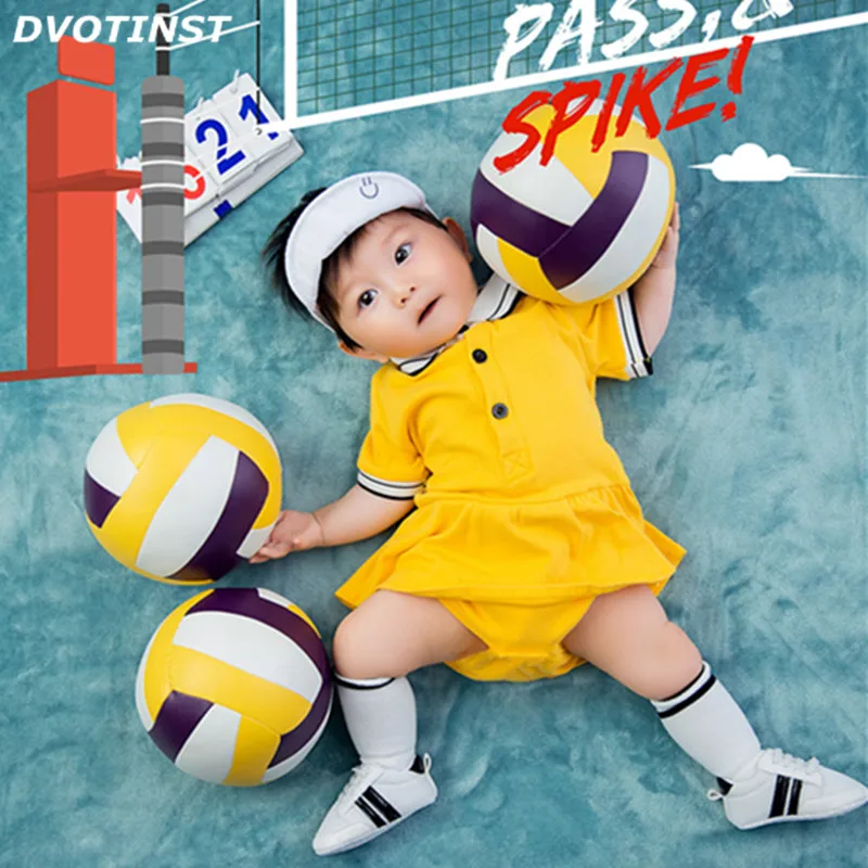 

Dvotinst Newborn Baby Photography Props Volleyball Theme Background Clothes Set Fotografia Accessory Studio Shoot Photo Props