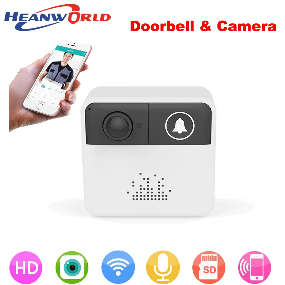 Buy Heanworld wifi Doorbell with Camera mini Wireless