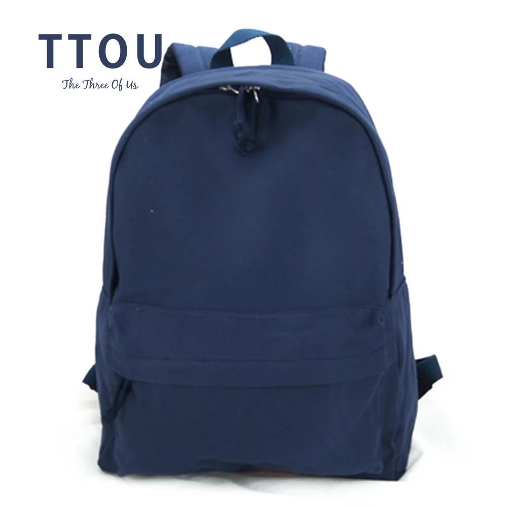 TTOU Casual Women Solid Backpacks School Bags for Teenage Girls Travel