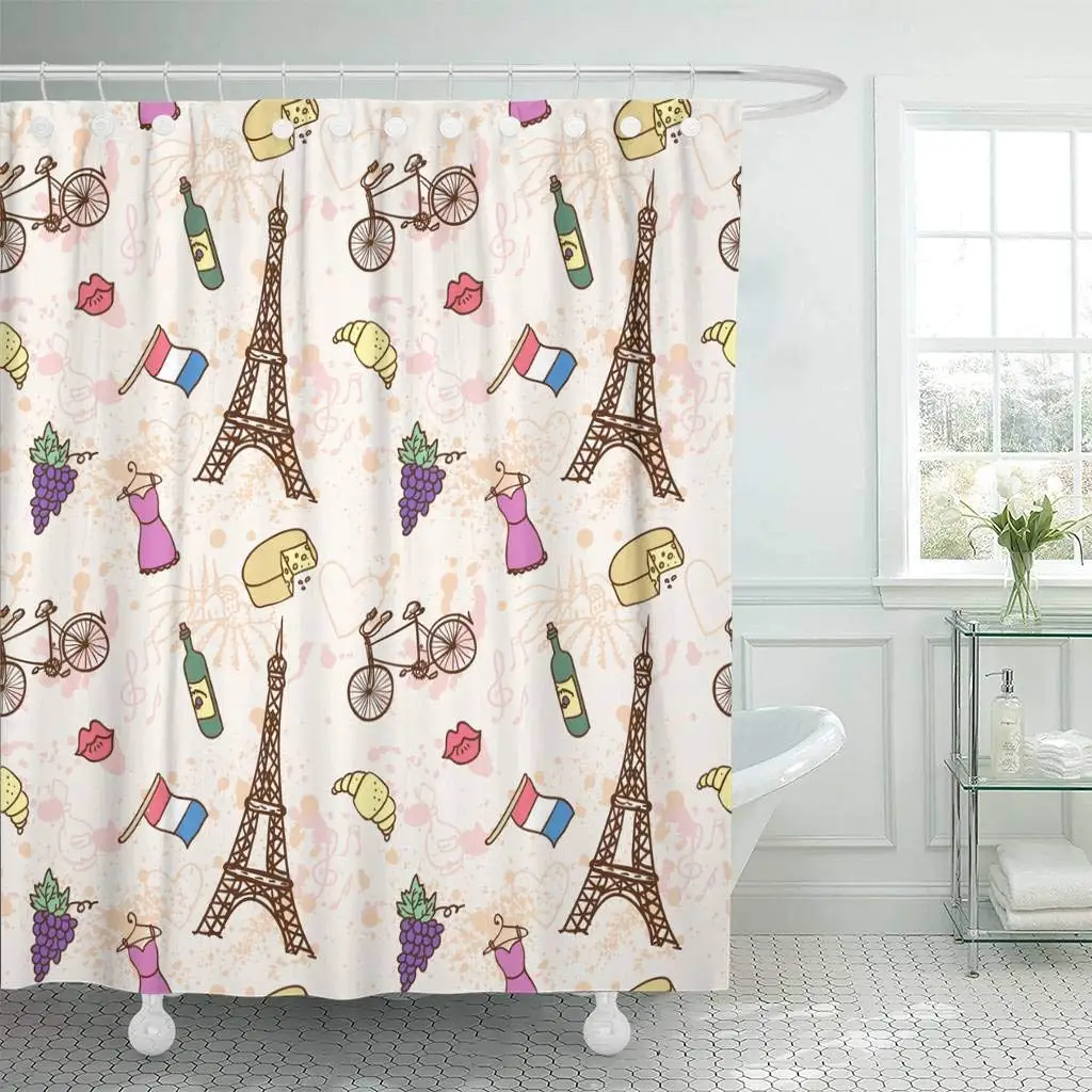 Patio Lawn Garden Outdoor Decor Home Decor Bath Curtain Happy