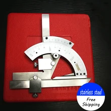 Règle d'angle 0-320 degrés rapporteur universel goniomètre en acier au carbone détecteur d'angle outils de mesure pour mesurer l'angle intérieur/extérieur(China)