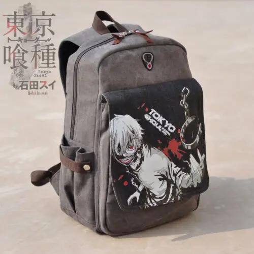 Женский холщовый рюкзак для косплея аниме Токио вампиры Ken Kaneki