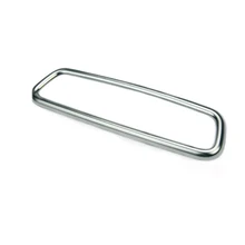 For Jaguar XE X760 2015 2016 2017 ABS Car-Styling Accessories Interior Chrome Car Rearview Mirror Frame Trim 1pcs