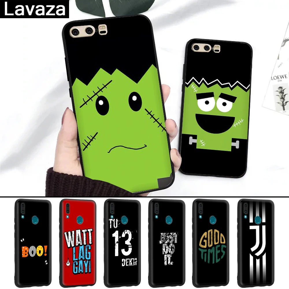 

Lavaza Stylish cute cartoon Silicone Case for Huawei P8 Lite 2015 2017 P9 2016 Mini P10 P20 Pro P Smart 2019