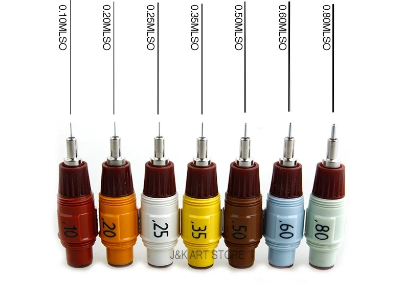 Rotring Isograph Technical pen refill nibs,spare nibsrefillable glue