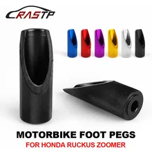 RASTP - Colorful Aluminum 2Pcs Motorcycle Motorbike Foot Pegs for Honda Ruckus Zoomer Motor Accessories RS-ENL015 цена RASTP - Colorful Aluminum 2Pcs Motorcycle Motorbike Foot Pegs for Honda Ruckus Zoomer Motor Accessories RS-ENL015 цены онлайн
