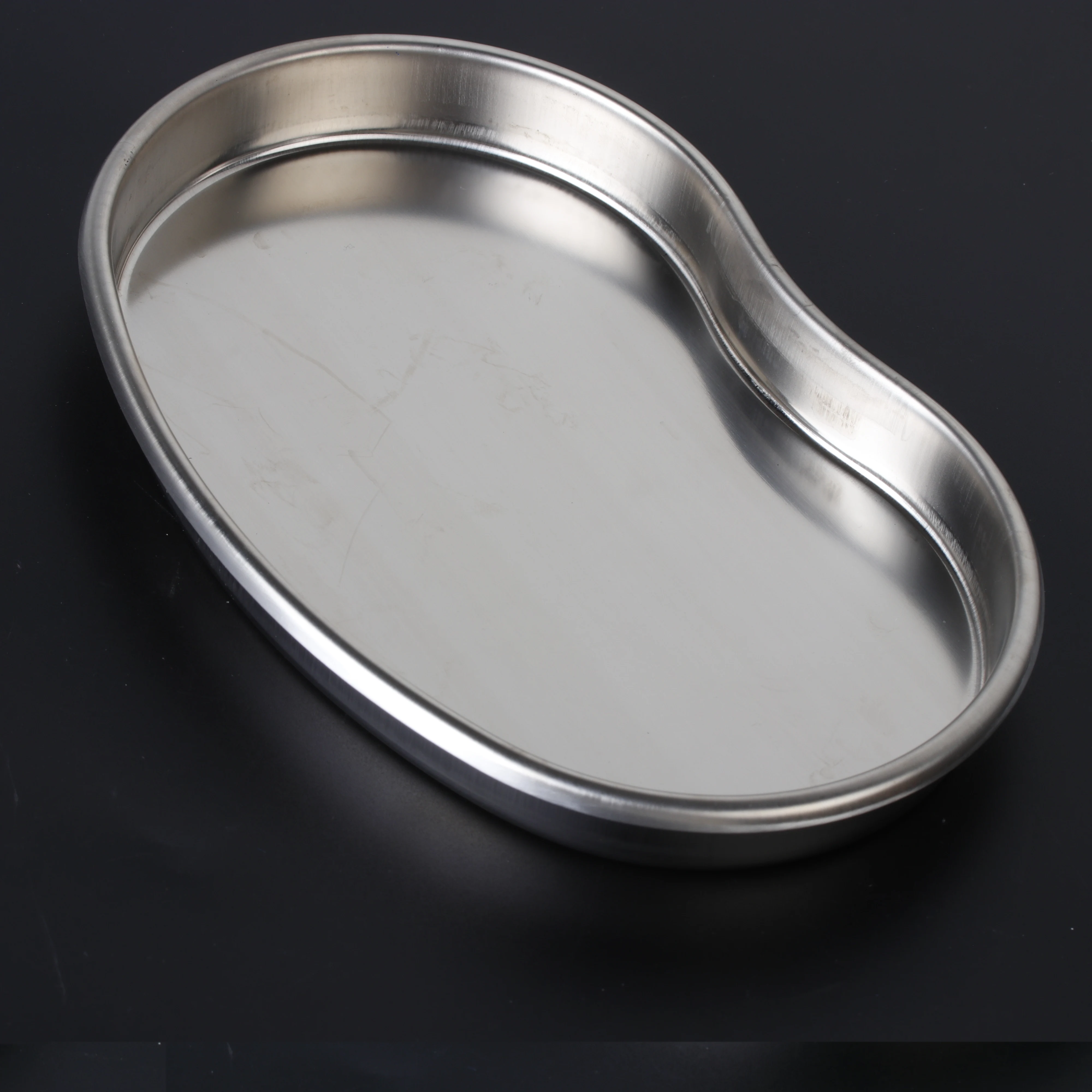 

1PC S/M Szie Silver Stainless Steel Tattoo Tray Surgical Disinfection Plate For Dental Eyebrow Lip Tattoo Sterilization Tools