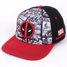Взрослые мужчины женщины Регулируемая бейсбольная шапка Мода Дэдпул хип хоп бейсболка модные летние солнцезащитные кепки