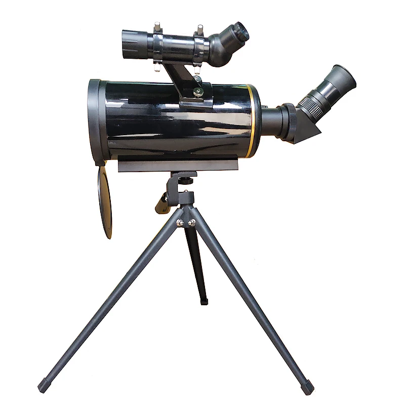 Compact 90/1000 MaksutovCassegrain Astronomical Telescope Long Focus