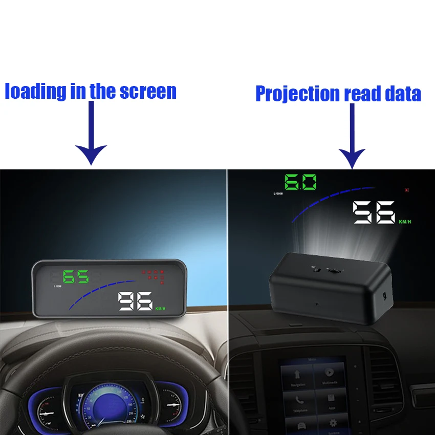 Liislee автомобилей HUD Head Up Дисплей OBD2 Интерфейс P9 для volkswagen tiguan 2010 2012 2015 206 2018 приглашение средний расход топлива