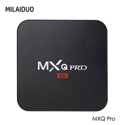 Mxq Pro 4 k S905w Android tv Box 7,1 1 ГБ 8 ГБ 2 Гб 16 Гб Amlogic четырехъядерный 2,4 ГГц wifi может подписываться на арабский Brasil Европа IP tv