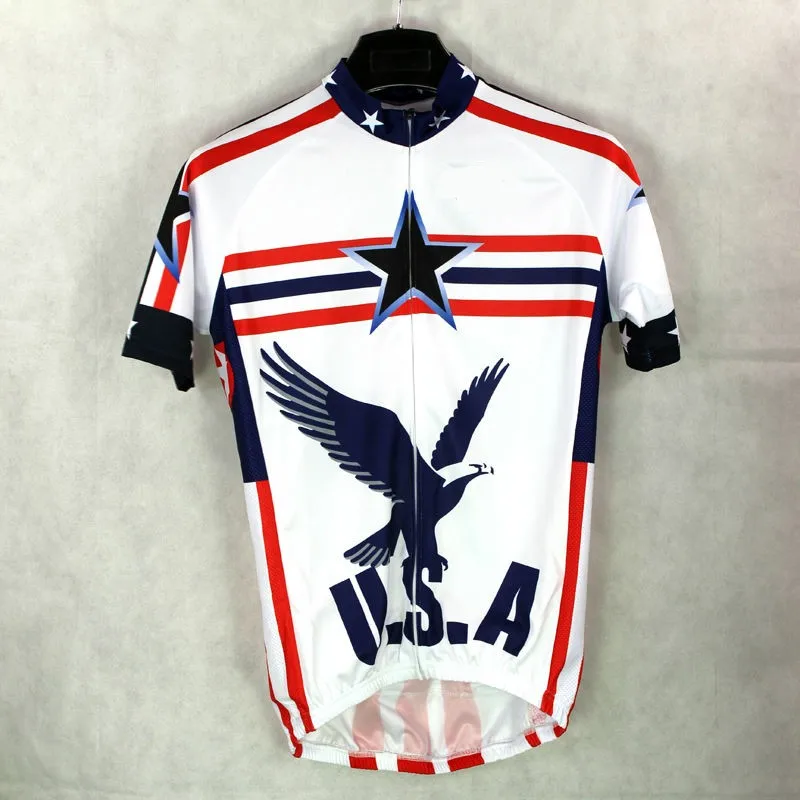 New-Men-s-Cycling-Jersey-Comfortable-Bike-Bicycle-Shirt-USA-Bald-Eagle-White-Alien-SportsWear-cycling (5)