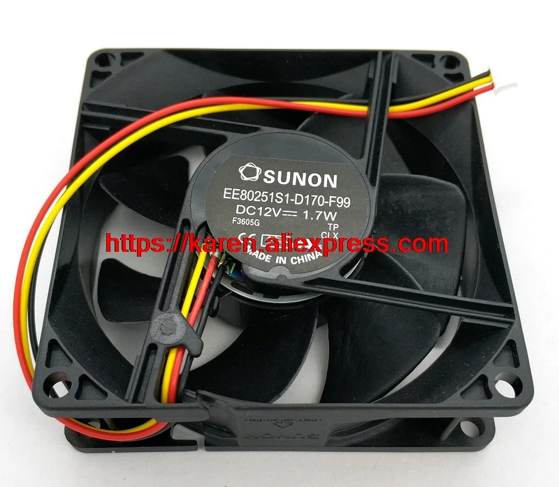 New Original SUNON EP6127A EE80251S1 D170 F99 12V 1 7W projector cooling fan