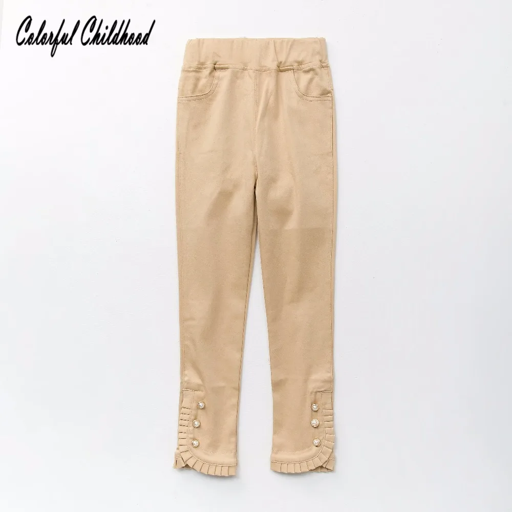khaki pants for baby girl