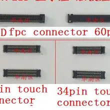 10 комплектов(30 шт) для ipad Air 2 для ipad 6 ЖК-дисплей fpc разъем+ 2 шт сенсорный экран дигитайзер fpc Разъемы на плате