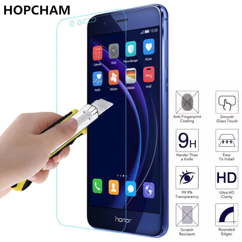 Закаленное стекло 9H 0 26 мм 2.5D с покрытием для Huawei P9/P9 Plus/P8/P8 Lite/M8 Lite/Honor 7/5x/4x/4c/Nexus 6p