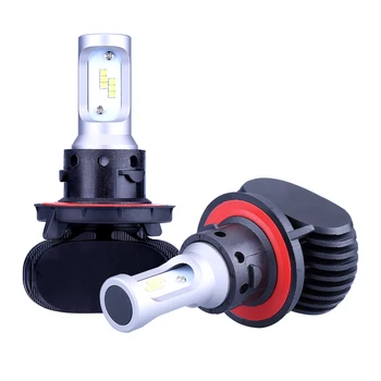 

2 Pieces Auto Led H13Headlight H13 Hi-Lo Beam Led Car Bulb 12V 6000K White CSP Chip 80W 8000lm Fan-less Fog Lamp All-in-one