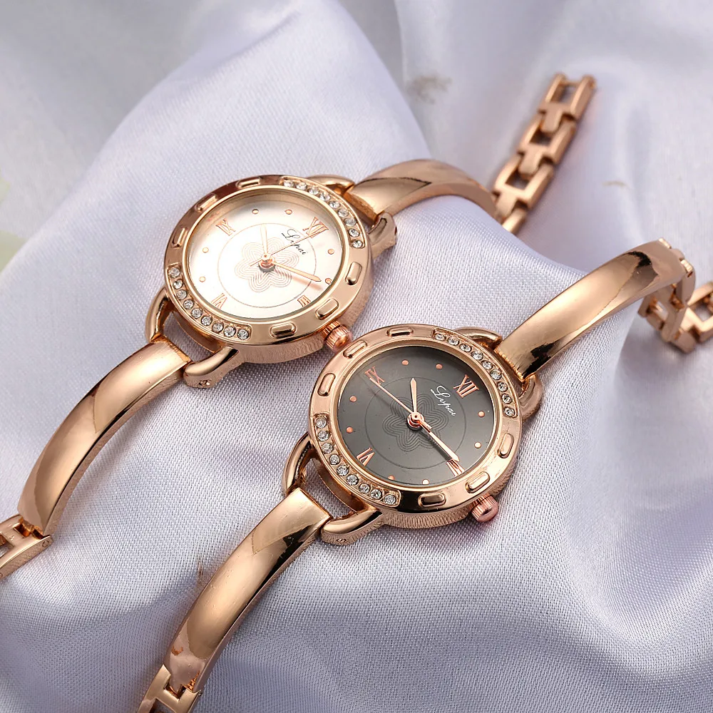 

2018 Lvpai Fashion Ladies Women Unisex Stainless Steel Rhinestone Quartz Wrist Watch Freeshipping & Wholesale #D