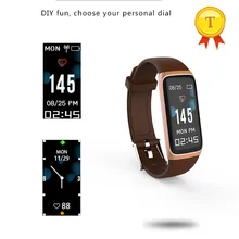 Женский мужской подарок умный Браслет монитор сердечного ритма Push WhatsApp Facebook сообщение красивый циферблат смарт-браслет для iphone 6 8