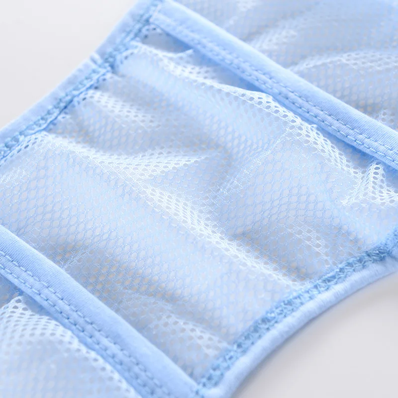 Детские сетчатые пеленки брюки младенческой Моющиеся Подгузники Детские обучение брюки летние дышащие подгузники