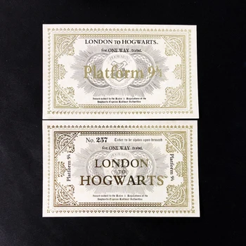 

1pcs Harry HP Hogwart London Express Replica Train Ticket 10.8*6.2 cm