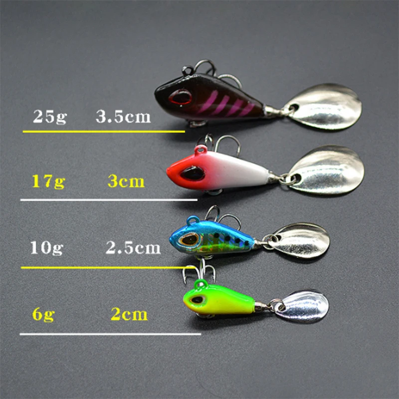 OUTKIT جديد المعادن البسيطة VIB مع ملعقة الصيد إغراء 6g10g17g25g 2 cm الصيد معالجة دبوس Crankbait الاهتزاز الدوار غرق الطعم OUTKIT جديد المعادن البسيطة VIB مع ملعقة الصيد إغراء 6g10g17g25g 2 cm الصيد معالجة دبوس Crankbait الاهتزاز الدوار غرق الطعم