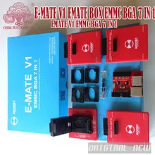 E-MATE V1 набор инструментов Emate pro box SET EMMC BGA 7 в 1 набор поддержка 4 видов EMMC поддержка инкапсуляции 7 видов чипов
