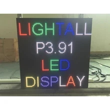 Наружный светодиодный экран P3.91 SMD1921 500x500mm под давлением с литым алюминиевым корпусом 128*128 точек RGB для светодиодный дисплей Реклама Панель
