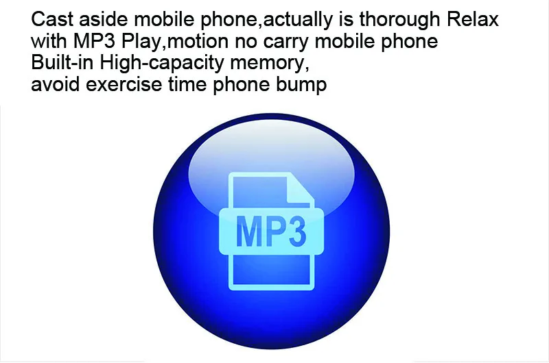 100% Водонепроницаемый MP3 Плавание Наушники IP68 MP3 музыкальный плеер спортивные наушники устойчивое наушники Оперативная память 8 GB USB