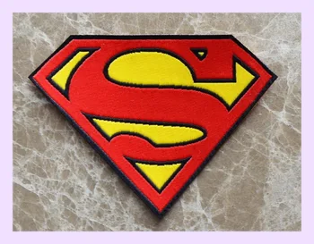 

Wholesale ~ Comics SUPER Hero Cool MAN s logo EMBROIDERED IRON ON PATCH