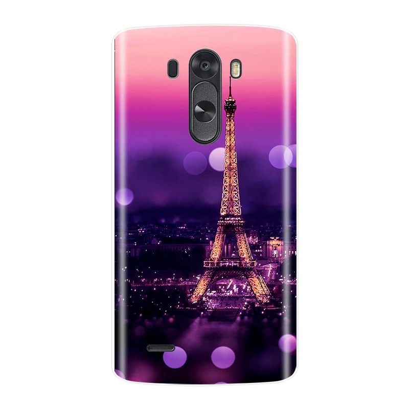 Чехол для телефона для LG G3, Мягкий Силиконовый ТПУ чехол с милым котом и цветами для LG G3 D850 D851 D855, чехол - Цвет: No.6